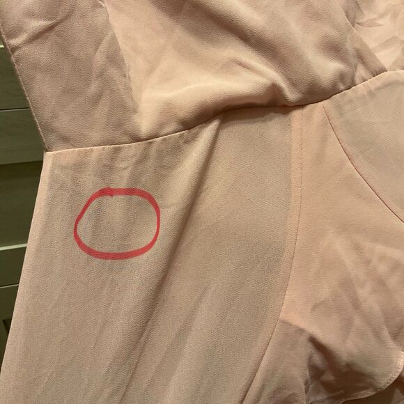 Lulus Women Sweet Like You Dress Women's S Blush Mini Ruffled NWT - Picture 11 of 12